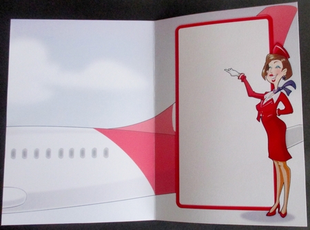 Air Hostess Red Insert by Davina Rundle