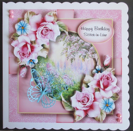 Scenic Floral Present - The Cherry Tree by Davina Rundle