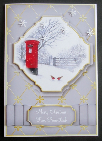 Christmas in July Postbox Pyramage 1 by Davina Rundle