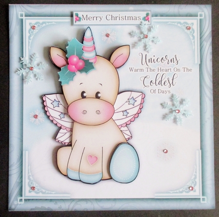 Unicorns Warm The Heart Mini Kit by Davina Rundle