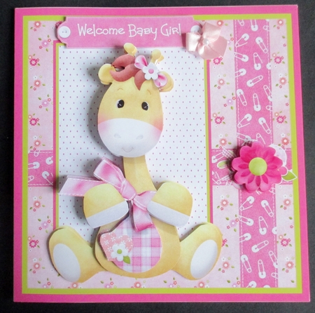 Baby Girl Giraffe by Davina Rundle