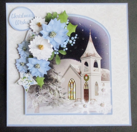Holy Night - Decoupage Card Mini Kit by Davina Rundle