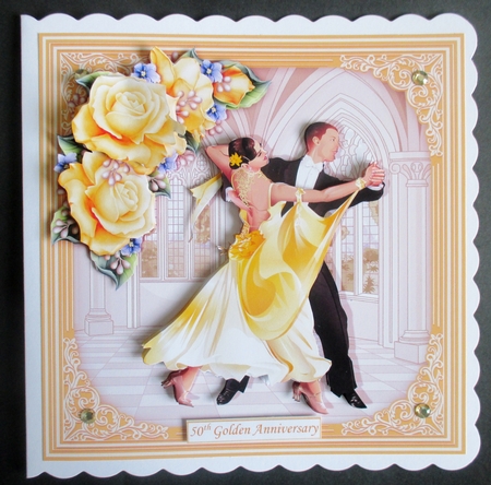 STRICTLY COME DANCING 7.5 Decoupage & Inserts Bumper Kit All Occasions by Davina Rundle