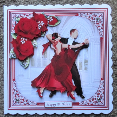 STRICTLY COME DANCING 7.5 Decoupage & Inserts Bumper Kit All Occasions by Davina Rundle