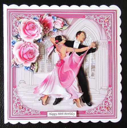 STRICTLY COME DANCING 7.5 Decoupage & Inserts Bumper Kit All Occasions by Davina Rundle