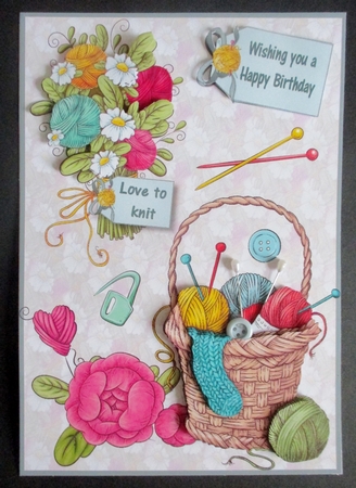 Love to knit by Davina Rundle