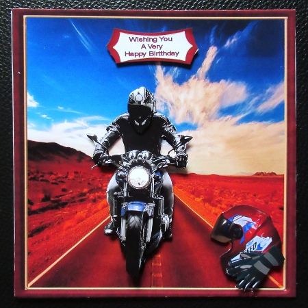 Enjoyable Motorbike Ride - Mini Kit by Davina Rundle