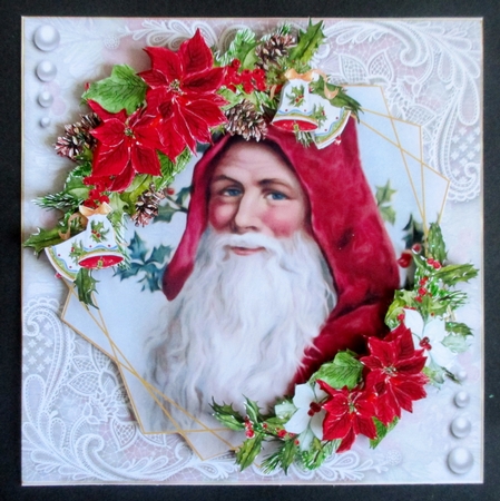 Christmas mini kit card 3 18 by Davina Rundle