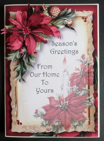Seasons Greetings From Our Home To Yours by Davina Rundle
