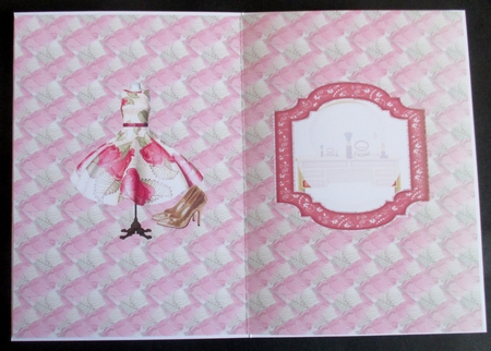 The beauty of fashion A5 blank insert by Davina Rundle