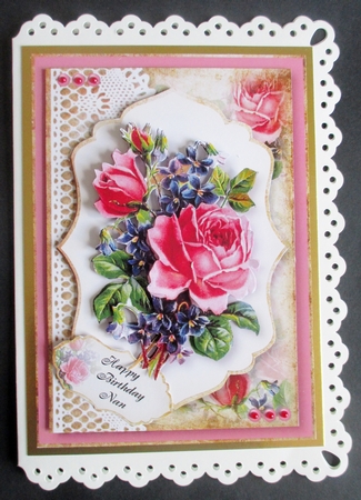 Vintage Floral 1 by Davina Rundle