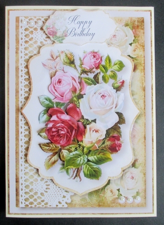 Vintage Floral 10 by Davina Rundle