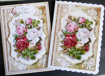 Vintage Floral 10 by Davina Rundle