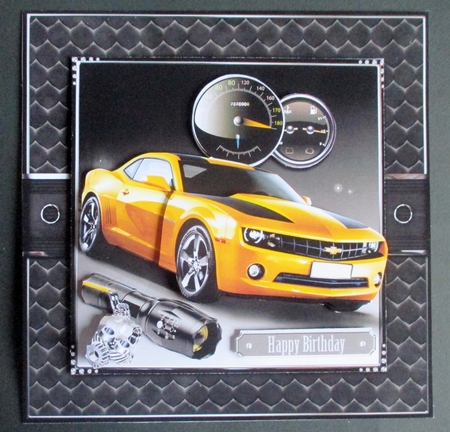 Yellow Chevrolet mini kit by Davina Rundle