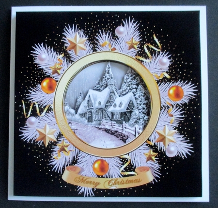 Foiled Again - Snowy Lane by Davina Rundle