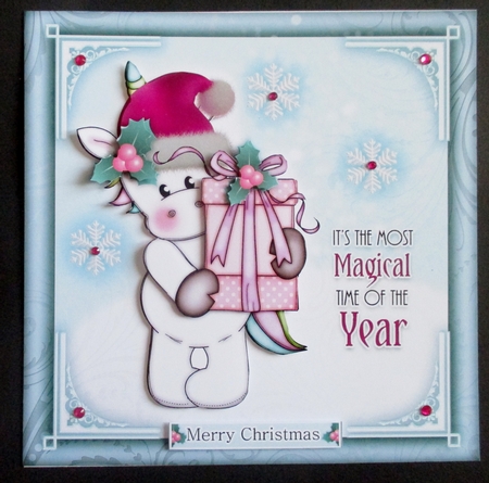 Magical Christmas Unicorn Mini Kit by Davina Rundle