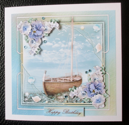 Quick Card   Sea View 1 by Davina Rundle