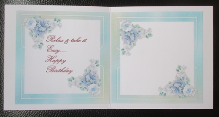 Quick Card   Sea View   INSERT by Davina Rundle