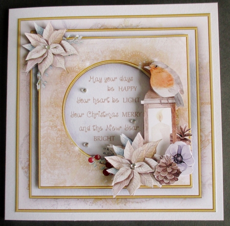 Christmas Lantern Mini Kit by Davina Rundle