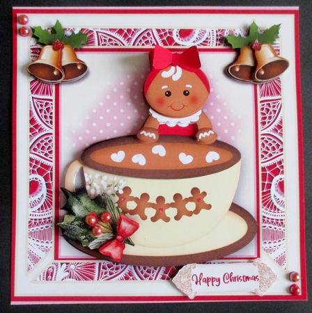 Gingerbread Christmas 1  by Davina Rundle