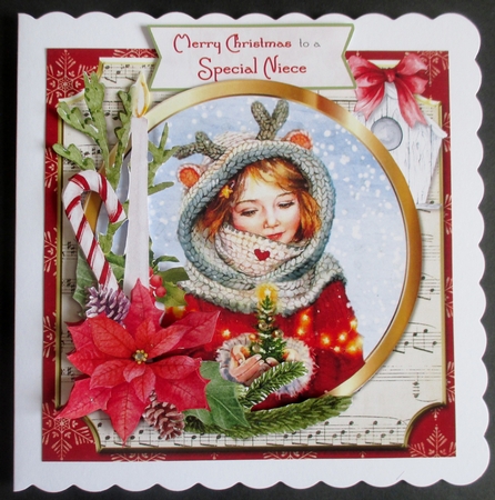 This Little Light  7x7 Card Front & Insert Mini Kit by Davina Rundle