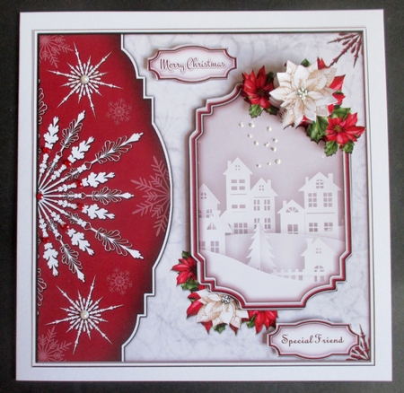 Snowflakes 8x8 Mini Kit by Davina Rundle