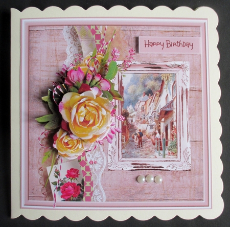 English rose and Clovely by Davina Rundle