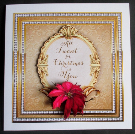 Golden Christmas Quotes - All I Want by Davina Rundle
