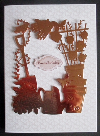 Set of 7 Beige Backing Papers by Davina Rundle