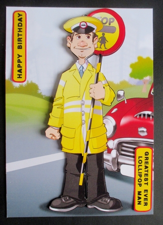 Lollipop Man Dude by Davina Rundle