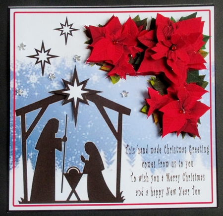 Hand Made Christmas Greeting by Davina Rundle