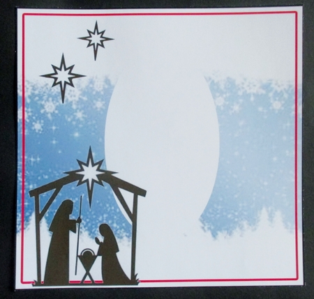 Hand Made Christmas Greeting - Insert by Davina Rundle