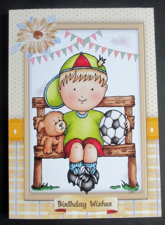 A5, On The Bench  by Davina Rundle