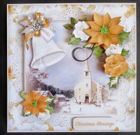 Christmas Morning - Decoupage Card Mini Kit by Davina Rundle