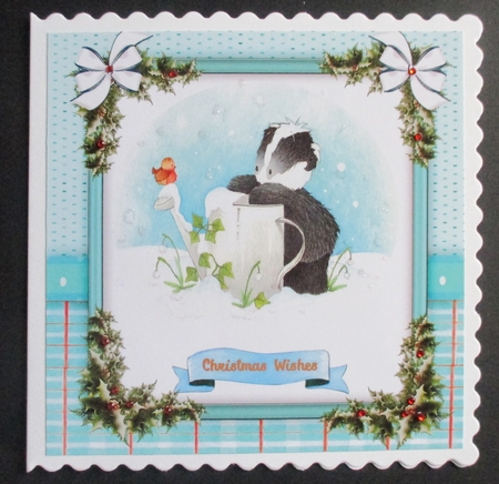 Badgers Watering Can  by Davina Rundle
