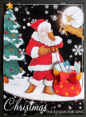 Christmas the Reason for Love - Santa by Davina Rundle