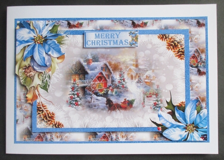 Warm Christmas Scene by Davina Rundle