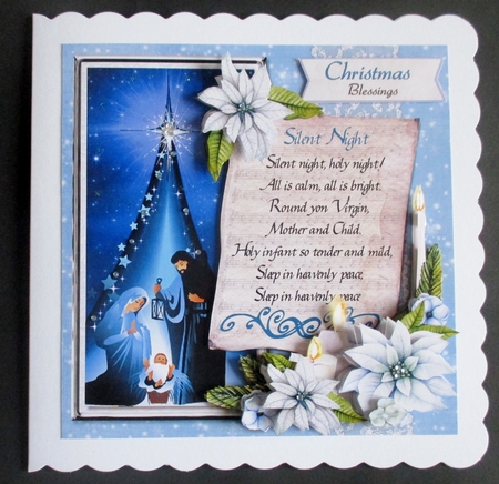 Songs for Christmas 1 - 7x7 Card Front & Insert Mini Kit by Davina Rundle