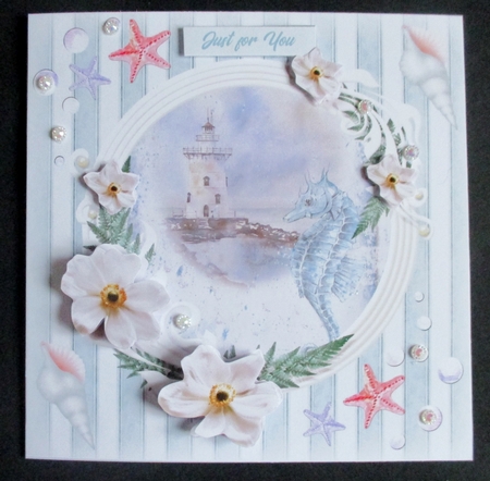 By the Sea Tranquility Decoupage Topper by Davina Rundle