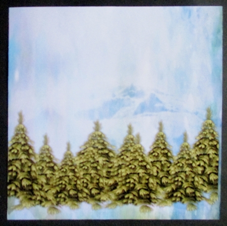 Quick Card  ChristmasInsert by Davina Rundle