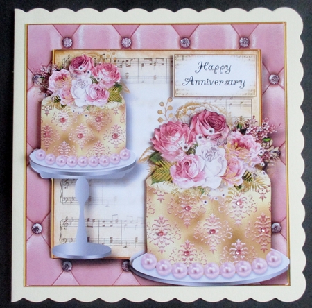 Beautiful Blush & Gold Cakes 2 by Davina Rundle