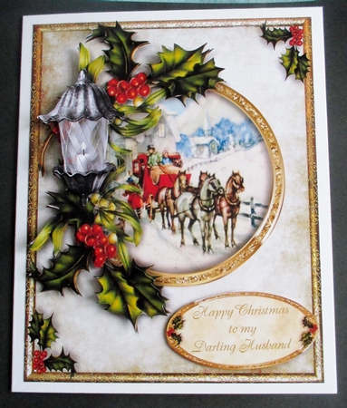 C5 Christmas - Coach Ride by Davina Rundle