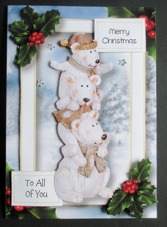 Stack Of Polar Bears by Davina Rundle