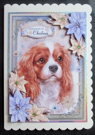 The Christmas Caviler King Charles by Davina Rundle
