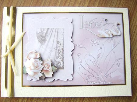 The Wedding Dress Topper & Decoupage by Davina Rundle