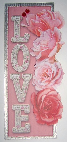 Love Roses - Dl + Decoupage by Davina Rundle