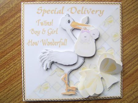 Special Delivery - Twins Boy and Girl by Davina Rundle