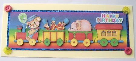 Birthday Train by Davina Rundle