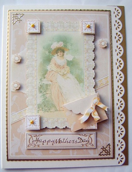 Vintage Lady 2 Decoupage by Davina Rundle