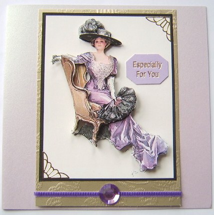 Elegance in Purple by Davina Rundle